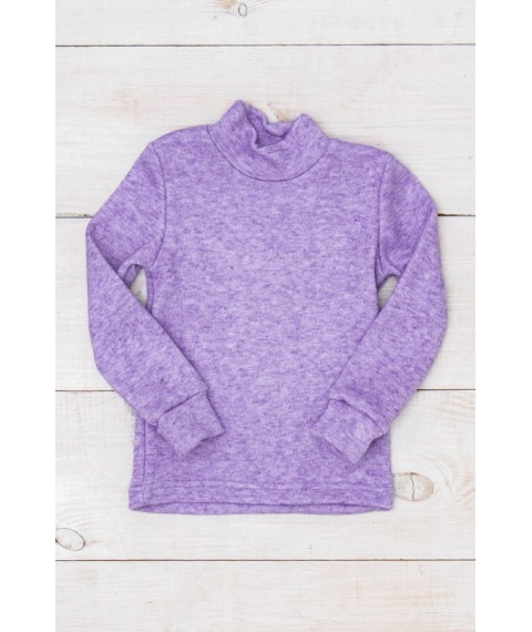 Turtleneck for girls Wear Your Own 110 Violet (6068-111-v5)