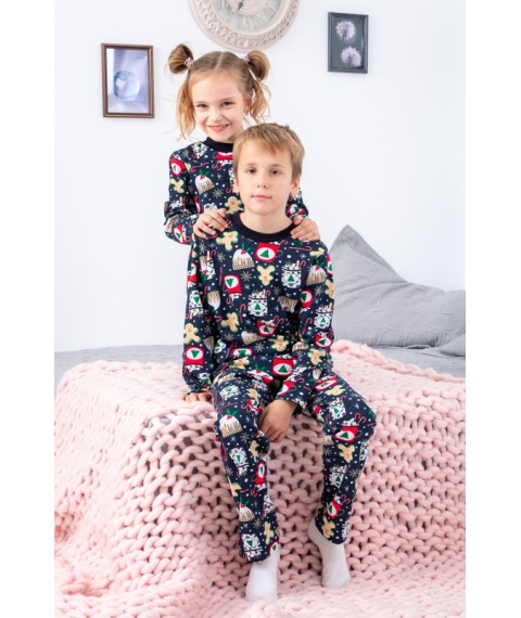 Children's pajamas Wear Your Own 128 Black (6076-v32)