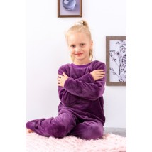 Girls' pajamas Wear Your Own 110 Purple (6079-034-5-v30)