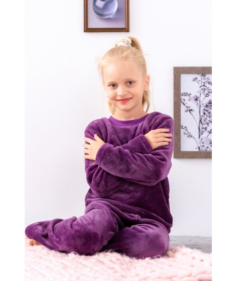 Піжама для дівчаток Носи Своє 104 Фіолетовий (6079-034-5-v37)