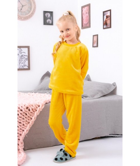 Girls' pajamas Wear Your Own 110 Yellow (6079-034-5-v29)