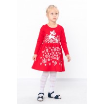 Dress for a girl Wear Your Own 134 Red (6117-1-v25)