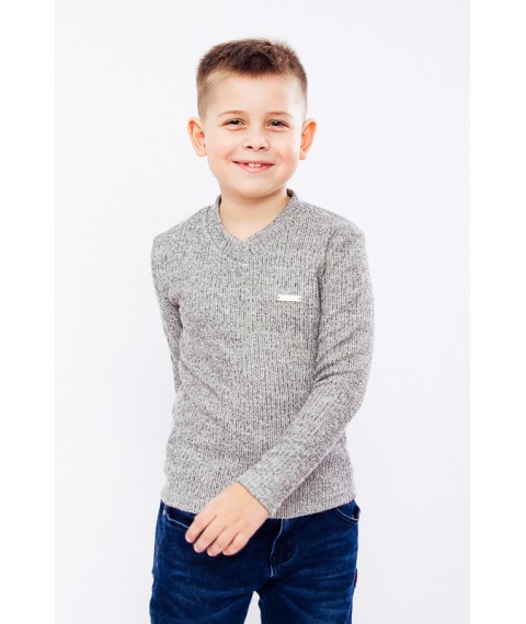 Jumper for a boy Wear Your Own 110 Gray (6222-071-v16)