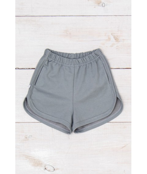 Shorts for girls Wear Your Own 104 Gray (6242-057-v183)