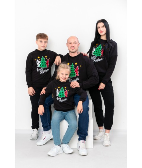 Children's sweatshirt "Family look" Wear Your Own 170 Black (6344-F-v12)