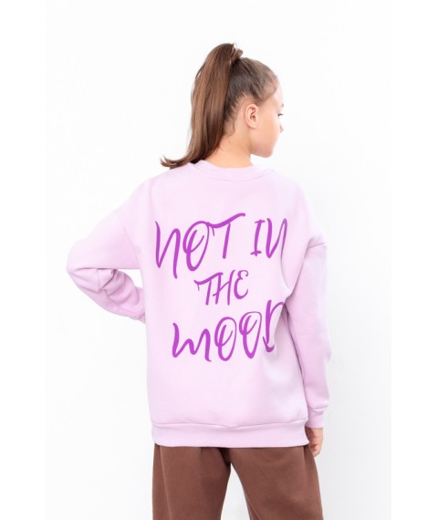 Sweatshirt for girls Wear Your Own 170 Pink (6393-025-33-2-v20)