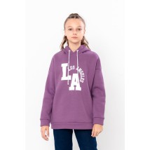 Hoodie for girls (teen) Wear Your Own 152 Purple (6399-025-33-2-v6)