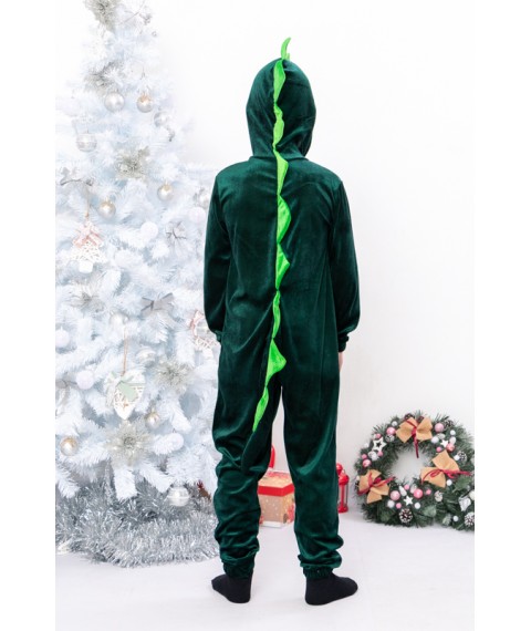 Новорічний костюм "Дракончик" для хлопчика Носи Своє 122 Зелений (7027-v4)