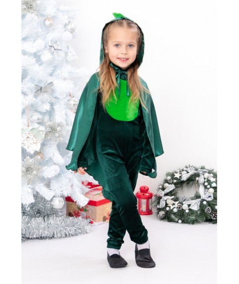 Новорічний костюм "Дракончик" для дівчинки Носи Своє 104 Зелений (7028-v1)