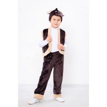 New Year's costume "Bear" Wear Your Own 116 Brown (7029-v3)