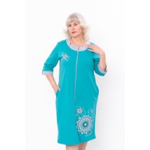 Women's dressing gown Wear Your Own 54 Turquoise (8004-023-33-v22)