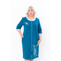 Women's dressing gown Wear Your Own 62 Turquoise (8004-023-33-v3)