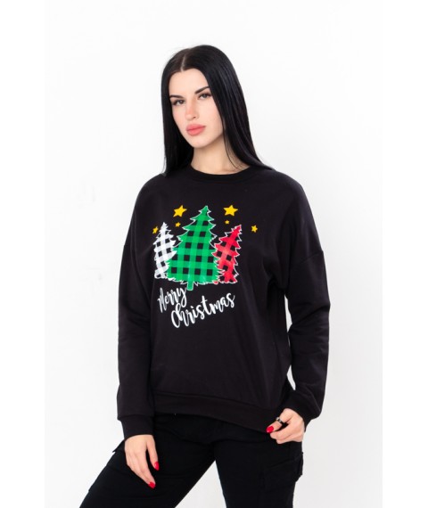 Women's sweatshirt "Family look" Wear Your Own 46 Black (8175-F-v2)