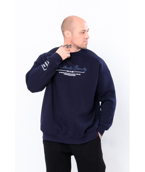 Men's sweatshirt (oversize) Wear Your Own 58 Blue (8379-025-33-v12)
