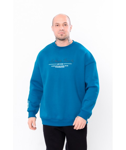 Men's sweatshirt (oversize) Nosy Svoe 56 Turquoise (8379-025-33-v10)
