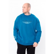 Men's sweatshirt (oversize) Nosy Svoe 54 Turquoise (8379-025-33-v8)