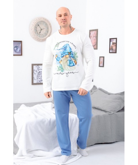 Men's pajamas "Family look" Wear Your Own 46 White (8625-F-1-v0)