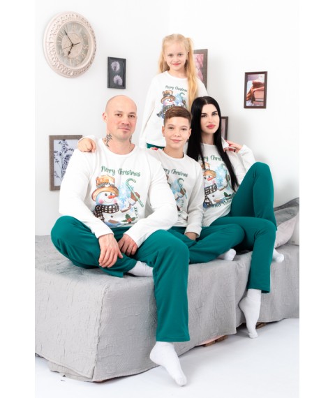 Піжама чоловіча "Family look" Носи Своє 54 Білий (8625-F-2-v4)