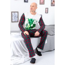 Men's pajamas "Family look" Wear Your Own 52 Red (8625-F-3-v3)