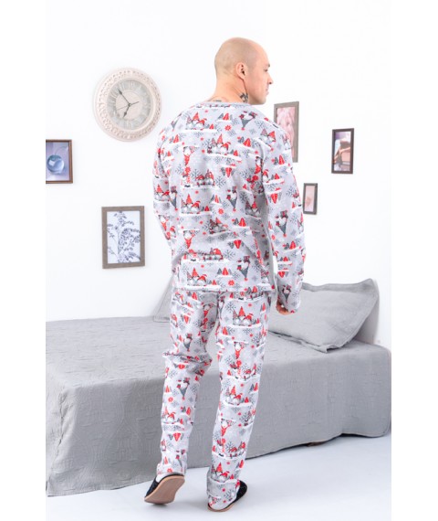 Men's pajamas "Family look" Wear Your Own 48 Gray (8625-F-4-v1)