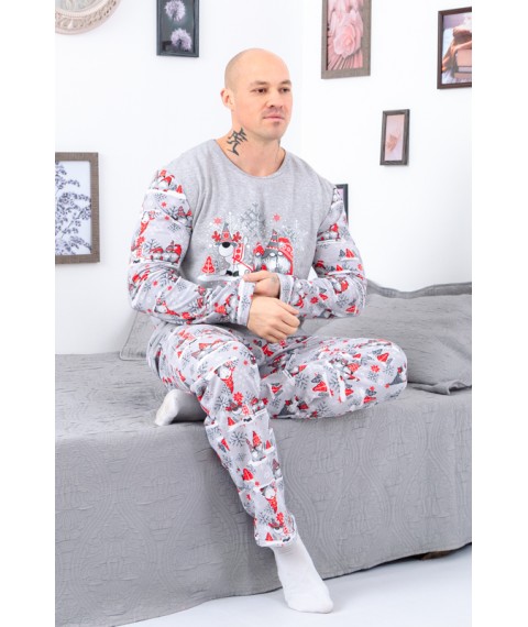 Men's pajamas "Family look" Wear Your Own 46 Gray (8625-F-4-v0)