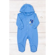 Nursery overalls for a boy Nosy Svoe 62 Blue (5001-023-33-4-1-v0)