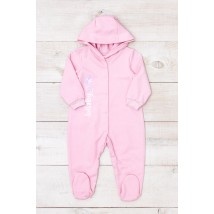 Nursery overalls for girls Nosy Svoe 74 Pink (5001-023-33-5-1-v4)