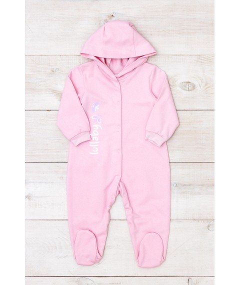 Nursery overalls for girls Nosy Svoe 62 Pink (5001-023-33-5-1-v0)