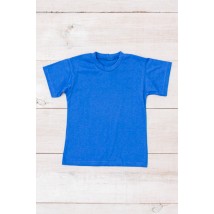 Children's T-shirt Wear Your Own 122 Blue (6021-001V-v200)