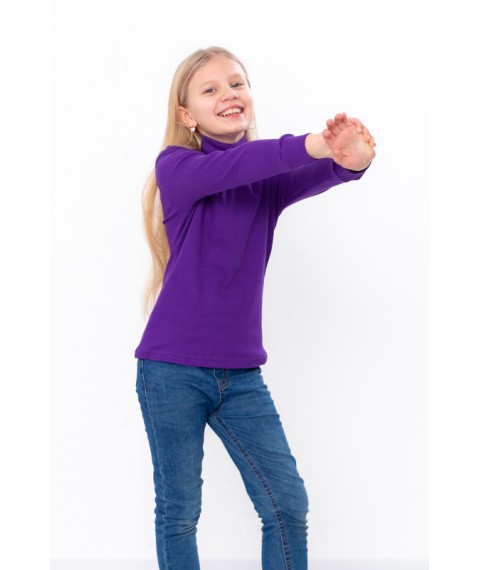 Children's turtleneck Wear Your Own 122 Violet (6068-019-v232)