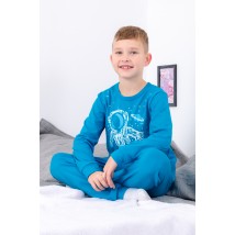 Boys' pajamas Bring Your Own 116 Blue (6076-015-33-4-v9)