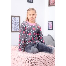 Pajamas for girls Wear Your Own 134 Gray (6079-035-5-v9)