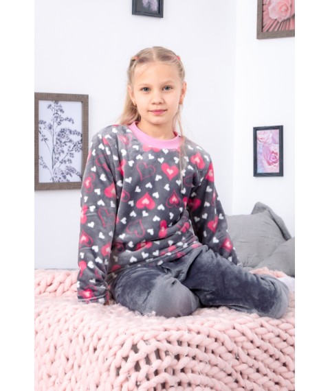 Pajamas for girls Wear Your Own 134 Gray (6079-035-5-v9)