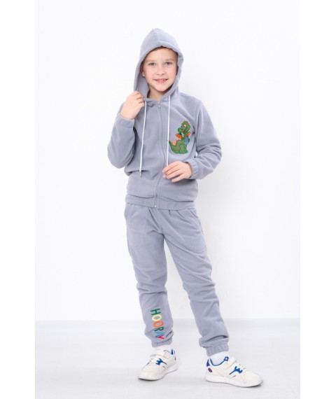 Suit for a boy Wear Your Own 134 Gray (6083-027-22-4-v31)