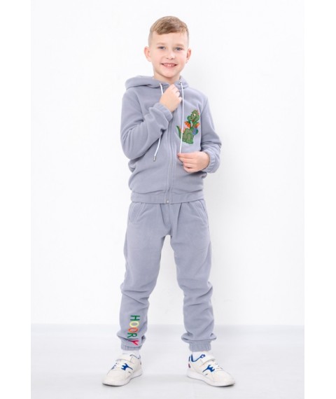 Suit for a boy Wear Your Own 134 Gray (6083-027-22-4-v31)