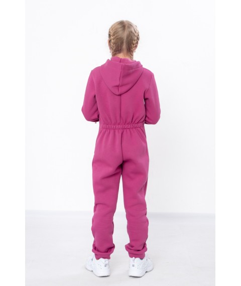 Overalls for girls Wear Your Own 122 Pink (6172-025-5-v39)
