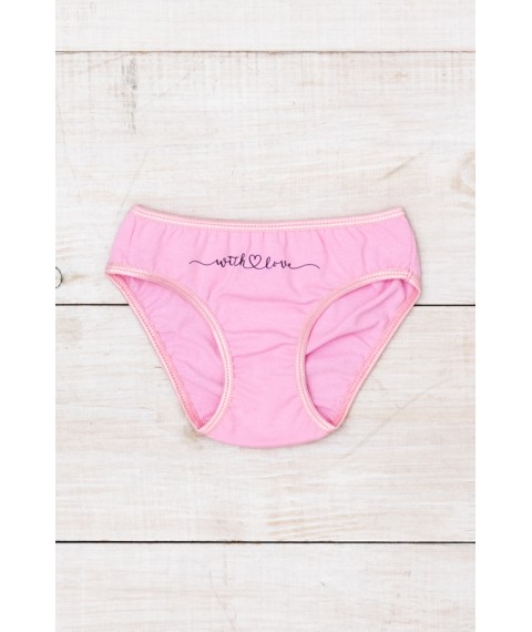 Underpants for girls Wear Your Own 104 Pink (6284-036-33-v8)
