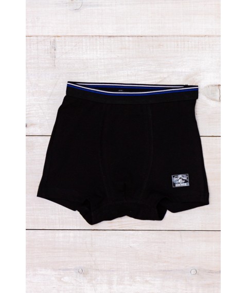 Boxer briefs for boys (teens) Wear Your Own 152 Black (6318-036-33-1-v13)