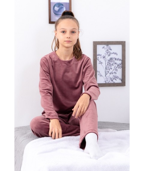 Pajamas for girls (teenage) Wear Your Own 158 Brown (6352-030-v28)