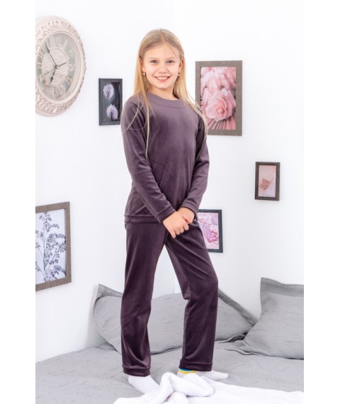 Pajamas for girls (teens) Wear Your Own 170 Gray (6352-030-v41)