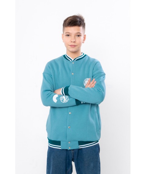 Bomber for a boy (adolescent) Wear Your Own 158 Blue (6404-025-33-1-v5)