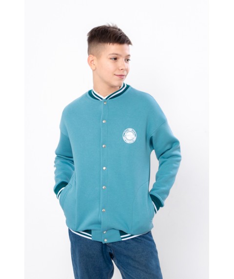 Bomber for a boy (adolescent) Wear Your Own 146 Blue (6404-025-33-1-v7)