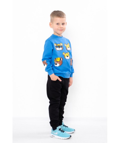 Suit for a boy Wear Your Own 134 Blue (6063-057-33-8-v9)
