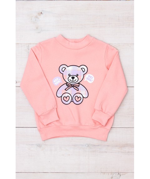 Jumper for girls Wear Your Own 98 Pink (6069-023-33-5-v97)