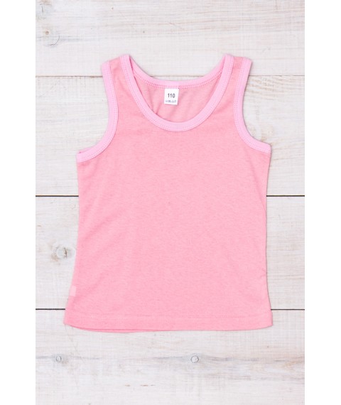 Children's T-shirt Wear Your Own 110 Pink (6072-001-v28)