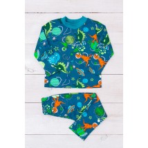 Children's pajamas Wear Your Own 98 Turquoise (6076-v9)