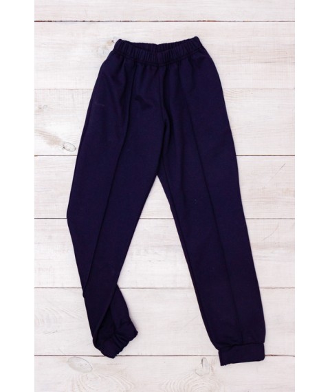 Pants for girls with arrows (teens) Wear Your Own 134 Blue (6247-057-v2)