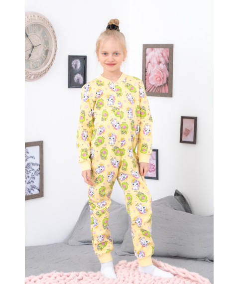 Sleepsuit for girls Nosy Svoe 128 Yellow (6392-024-5-v14)
