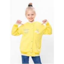Bomber for girls Wear Your Own 110 Yellow (6404-025-33-5-v3)
