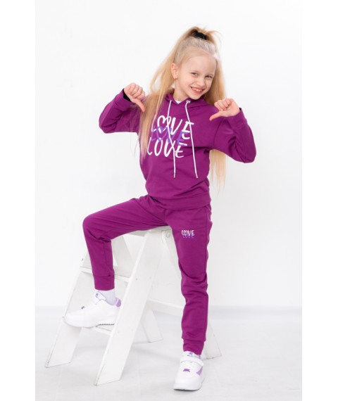 Suit for a girl Wear Your Own 134 Raspberry (6415-057-33-5-v8)